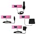 Road Warrior Kit for the Samsung U3 includes a Car & Wall Charger AND USB cable AND Battery Extender - Gomadic Brand w/ TipExchange Technology