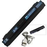 Aspire One AO751 11.6 AO751H 11.6 Series Battery Replacement UM09A31 UM09A41 UM09A71 UM09A73 [7200mAh/9-Cell] W/ USB2.0 Extend Cable As Free Gift 