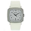 Diesel Women's White Dial Leather Band Quartz Watch #DZ5110