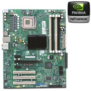 EVGA nForce 650i Ultra Recertified Motherboard - A1 Version, NVIDIA nForce 650i Ultra, Socket 775 , ATX, Audio, PCI Express, Gigabit LAN, USB 2.0, Serial ATA, RAID