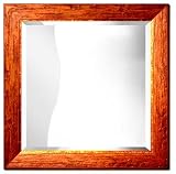 Review PosterPanda.com  / 12x12 Rustic Wood Frame - Wall Mirror
