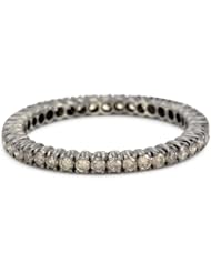 Sethi Couture "Simple Elegance" Brown Diamond Prong Set Band , Size 7