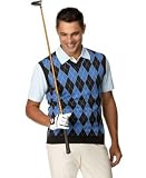 Tasso Elba Cotton Argyle Golf Vest