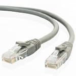 Mediabridge - Grey RJ45 Computer Networking Cat5e Ethernet Patch Cable - (25 Feet)
