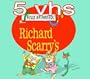 fully animated richard scarry's set 5vhs: Richard Scarry's Best Silly Stories and Songs Video Ever!, Richard Scarry's Best Sing-Along Mother Goose Video Ever!, The Busy World of Richard Scarry - Practice Makes Perfect , The Busy World of Richard Scarry - The Best Birthday Party Ever, Richard Scarry's Best Counting Video Ever!