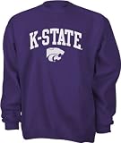 Kansas State Wildcats Purple Tackle Twill Crewneck Sweatshirt