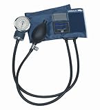 MABIS/DMI Healthcare Precision Series Aneroid Sphygmomanometer with Calibrated, Blue Nylon Cuff, Infant