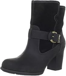 Timberland Ek Rudston Mid Wp 3744R, Damen Stiefel, Schwarz (Black), 41 EU