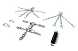 Reebok Professional Fitness Equipment Box Equipment Punchbag & Chain Set & Swivel