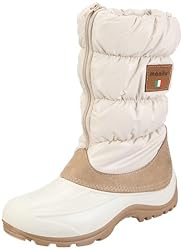Manitu 990352 990352, Damen Schneestiefel, Beige (offwhite 81), EU 40
