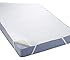 biberna 808315/001/146 Wasserundurchl&auml;ssige Molton Matratzenauflage, nach &Ouml;ko-Tex Standard 100, ca. 70 x 140 cm, Farbe: wei&szlig;