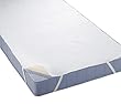 Biberna 808315-001-146 Wasserundurchlässige Molton Matratzenauflage 70 x 140 cm weiß