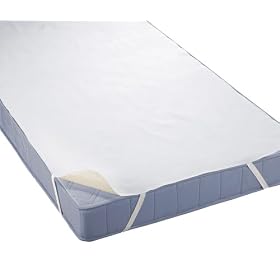 Biberna - Prot�ge Matelas -  90 x 200 cm Blanc  (Import Allemagne)