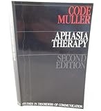 Aphasia therapy