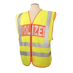 TacFirst Warnweste signalgelb/orange, mit und ohne Aufdruck, DIN EN471 Kl. 2, mit Reissverschluss
