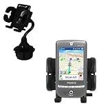 Pharos GPS 525E Car Cup Holder - Gomadic Brand