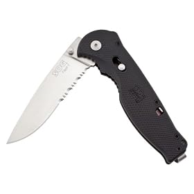 SOG Specialty Knives & Tools FSA-98 Flash II, 1/2 Serrated