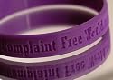 A Complaint Free World Wristband