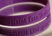 A Complaint Free World Wristband