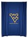 WEST VIRGINIA MOUNTAINEERS OFFICIAL TEAM JERSEY SHOWER CURTAIN