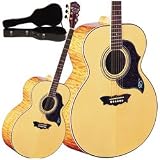 Musical Instruments : J28SDLC Jumbo Acoustic Guitar