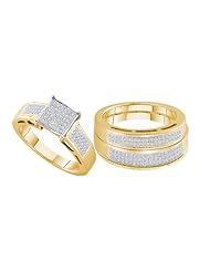 0.60CTW DIAMOND MICRO PAVE TRIO SET