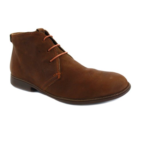 Camper Mil 36587 Herren Laced Leder Ankle Boots Braun - 42