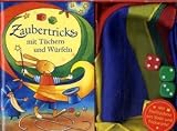 Zaubertricks mit T�chern und W�rfeln, m. Profit�chern aus Seide u. Trickw�rfel