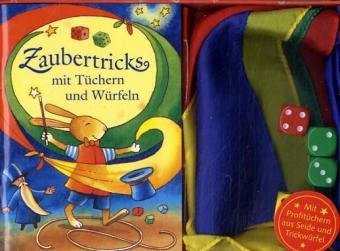 Zaubertricks mit T�chern und W�rfeln, m. Profit�chern aus Seide u. Trickw�rfel