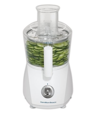 Hamilton Beach 70610 500-Watt Food Processor, White Hamilton Beach 70610 500-Watt Food Processor, White