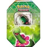 Pokemon HeartGold & SoulSilver 2010 Collector Tin Set Meganium with Meganium Prime Card
