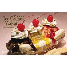 Ice cream machine recipe book. Ice cream machine recipe book.