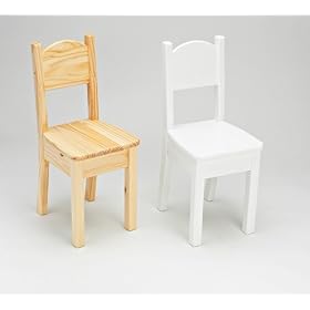 Open Back Chair, Natural by Little Colorado by Little Colorado