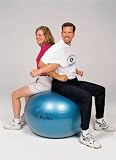 Sportime Ultimax Pushball Therapy Ball - 34 Inch - Blue