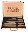 Malettes 5 couteaux japonais bambou PRADEL EXCELLENCE PROMO