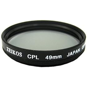 Zeikos ZE-CPL49 49mm Multi-Coated Circular Polarizer Filter