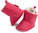 Rising Star Baby-Girls Newborn Fashion Shoes, Pink, 6-9 Months