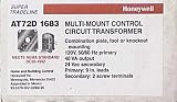 Honeywell #AT72D-1683 120V/24V Transformer