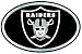 Oakland Raiders NFL Color Auto Emblem