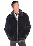 Mens Sheared Mink Jacket - Leather Reversible