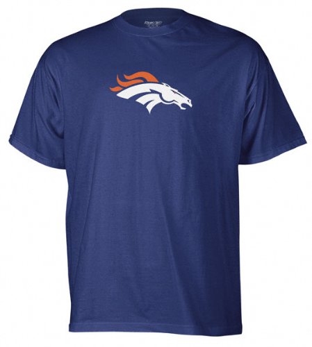 Denver Broncos Youth Navy Logo Premier T-Shirt