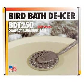 BIRD BATH DE-ICER 250W