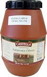 Greek Extra Large Kalamata Olives Mini-keg 2 Kilos (4.4 Lbs)