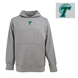 Tulane Green Wave Hooded Sweatshirt - NCAA Antigua Mens Signature Hoodie Heather