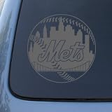 METS - Vinyl Decal Sticker #A1357 | Vinyl Color: Silver