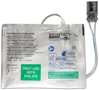 Skintact Adult Defib Pads - Compatible With Philips Heartstart Fr2 Fr2+ Fr3 Mrx Xl Xl+