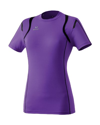 ERIMA Damen Athletic T-Shirt Running, lila/schwarz, 44 Preisvergleich