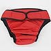 PAWZ Road Pet Recyclable Diaper Dog Sanitary Pantie For Female Dogs in Season and Male Dogs Training Urination and Incontinence Red L