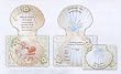 Cromo Baptism Invitation - Shell Design - Boy - SPANISH - 100 per pack - Envelopes Included