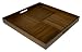 Simply Bamboo Extra Large Square Espresso Serving Tray